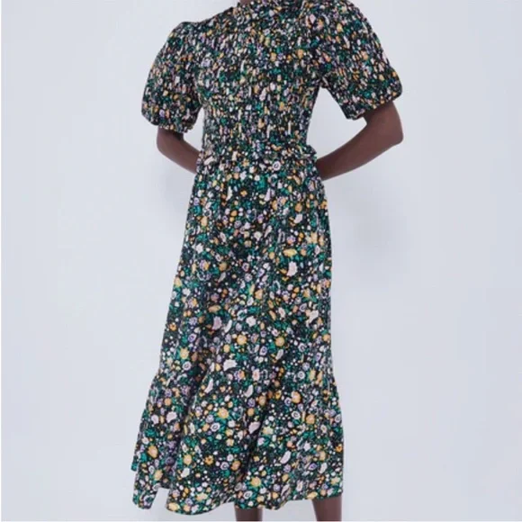 knee length dresses for ladies Red Gingham Landis Midi Dress main image 0